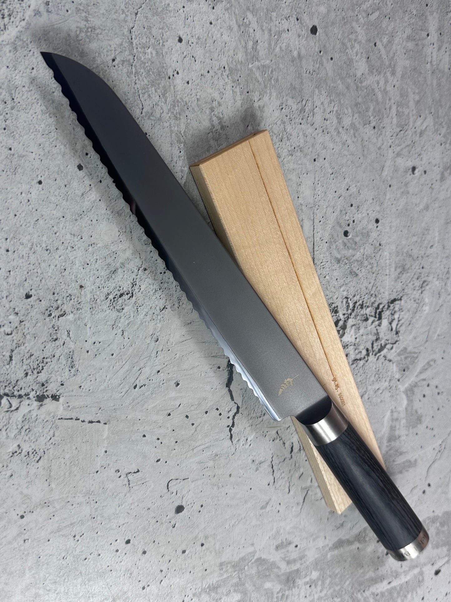 Second Hand Shun Michael Brass Bread Knife Knife 230mm 2054