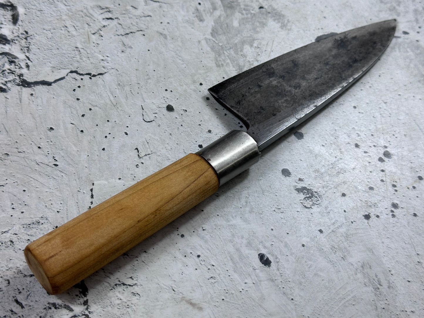 Vintage Sakai Soichi Deba Knife 160mm Carbon Steel 2143