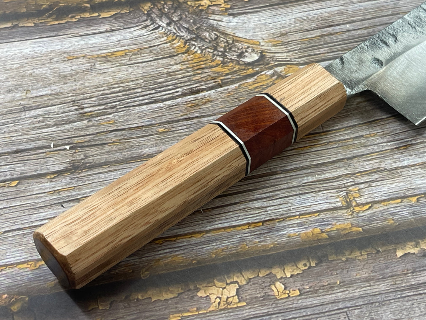HG Blade Nakiri Knife 180mm Kurouchi Finish 1084 High Carbon Steel (2025)