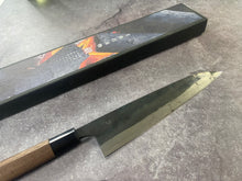 Load image into Gallery viewer, Used Zakuri Aokami Steel Kuro Gyuto Knife 210mm - Made in  Tosa🇯🇵 Japan 1708