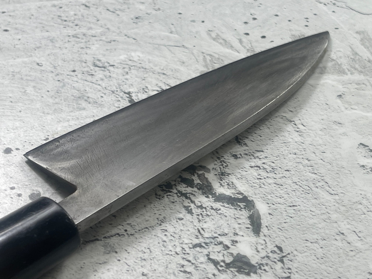 Vintage Japanese Deba Knife 150mm Made in Japan 🇯🇵 Carbon Steel 1752