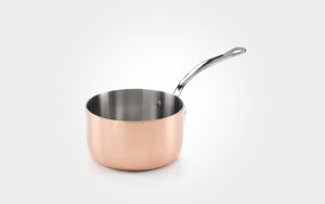 SAMUEL GROVES Copper Induction Saucepan with Lid 16cm