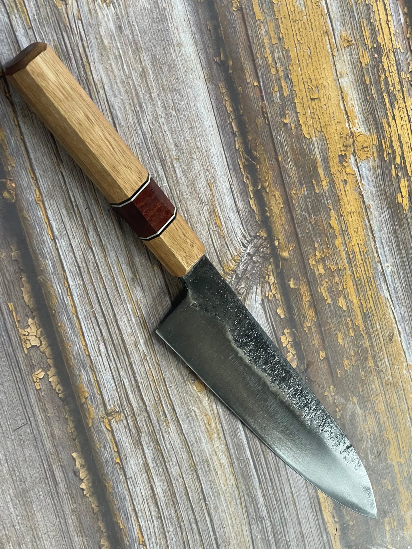 HG Blade Gyuto Knife 210mm Kurouchi Finish 1084 High Carbon Steel (2025)