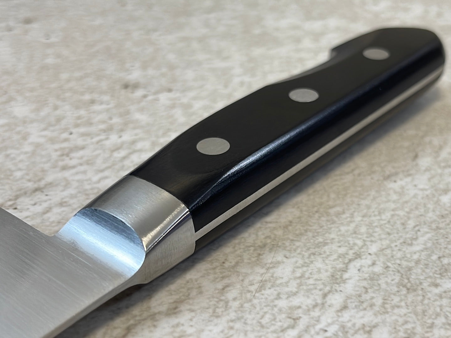 Tsunehisa VG1 Nakiri Knife 165mm  Black Pakkawood Handle - Made in Japan 🇯🇵