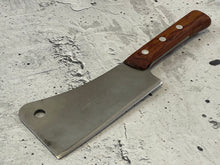 Load image into Gallery viewer, Vintage F. Dick Butcher Cleaver Knife 180mm Stainless Steel Blade Made in Germany  🇩🇪 1530