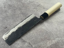 Load image into Gallery viewer, Murata Aogami Kurochi Finish Nakiri Knife 170mm - Made in Japan 🇯🇵