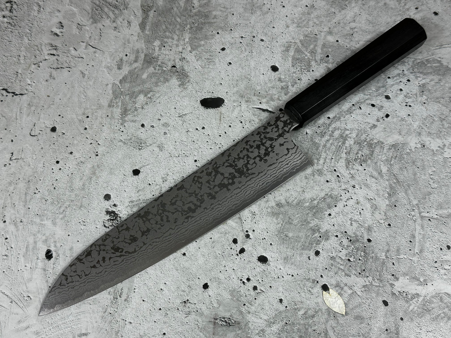 Makoto Kurosaki VG7 Damascus Gyuto Knife 210mm
