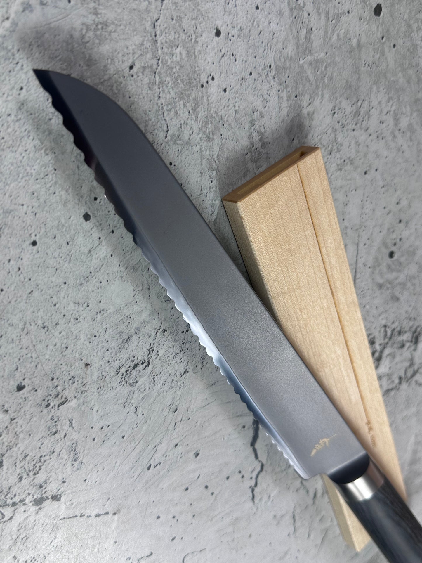 Second Hand Shun Michael Brass Bread Knife Knife 230mm 2054