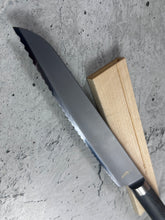 Load image into Gallery viewer, Second Hand Shun Michael Brass Bread Knife Knife 230mm 2054