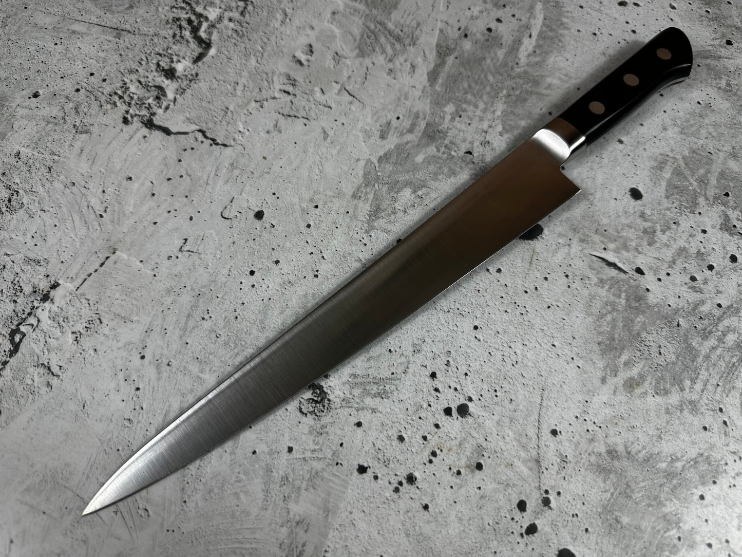 Tsunehisa AUS8 Sujihiki Knife 240mm Pakkawood Handle - Made in Japan