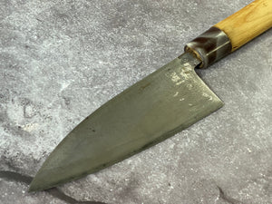 Vintage Japanese Deba Knife 150mm Made in Japan 🇯🇵 Carbon Steel 1662