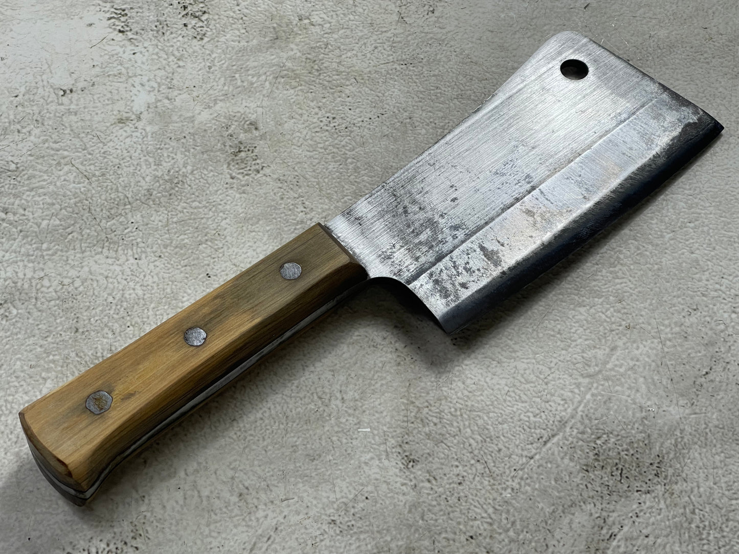 Vintage J. A. Henckles Twinworks Small Cleaver Knife 15cm Carbon Stell Made in German 🇩🇪 1953