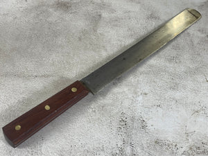 Vintage Ontario Serrated Knife 315mm Made in USA 🇺🇸 High Cabon steel 1893