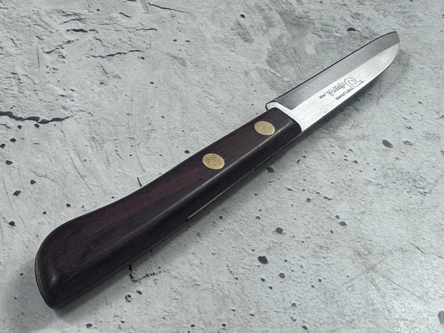 Vintage French Durol Paring Knife 70mm Inox Steel 2128