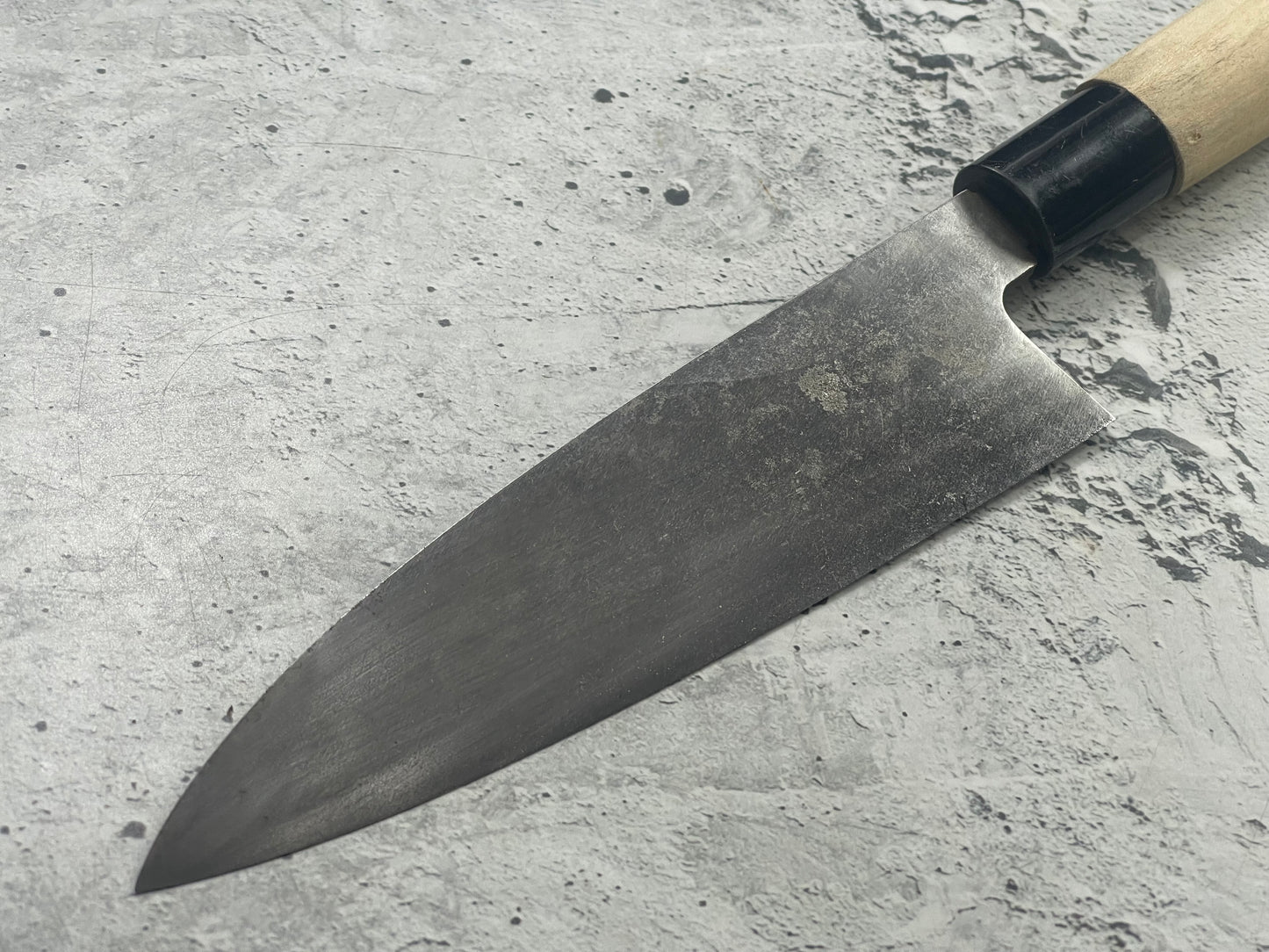 Vintage Japanese Funayuki Knife 150mm Made in Japan 🇯🇵 Carbon Steel 1759