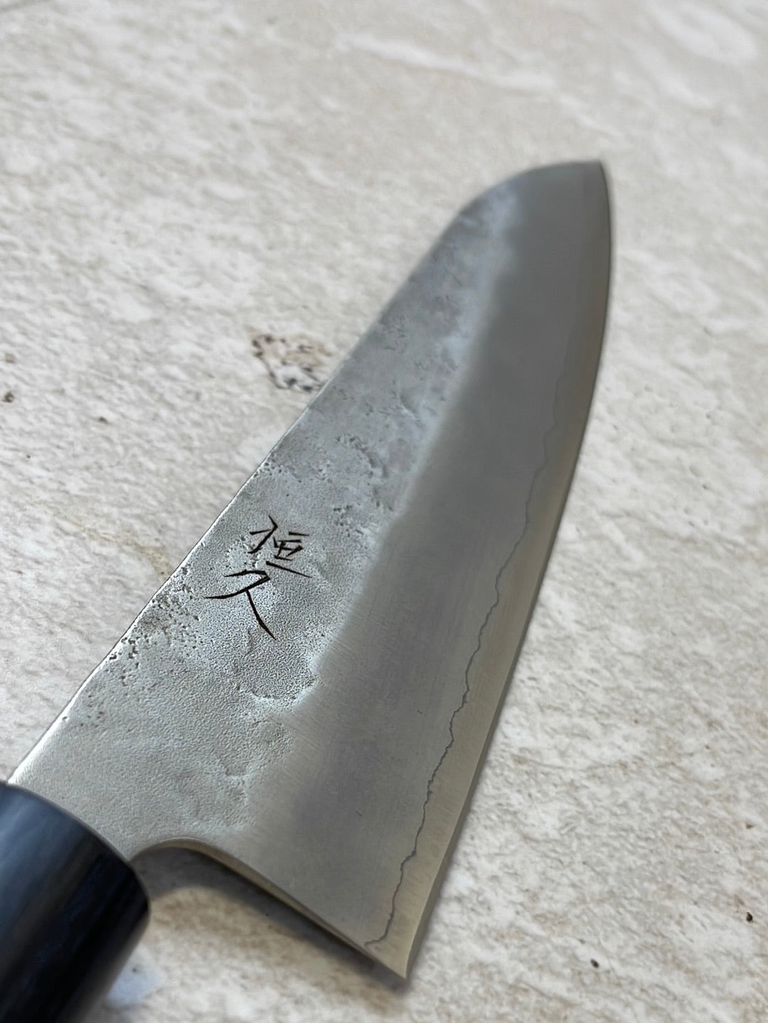 Tsunehisa G3 Nashiji HBC Gyuto 180mm - Made in Japan 🇯🇵 Magnolia Oval Wa Handle