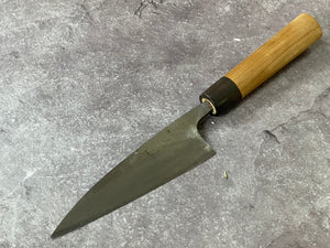 Vintage Japanese Funayuki Knife 130mm Made in Japan 🇯🇵 Carbon Steel 1671