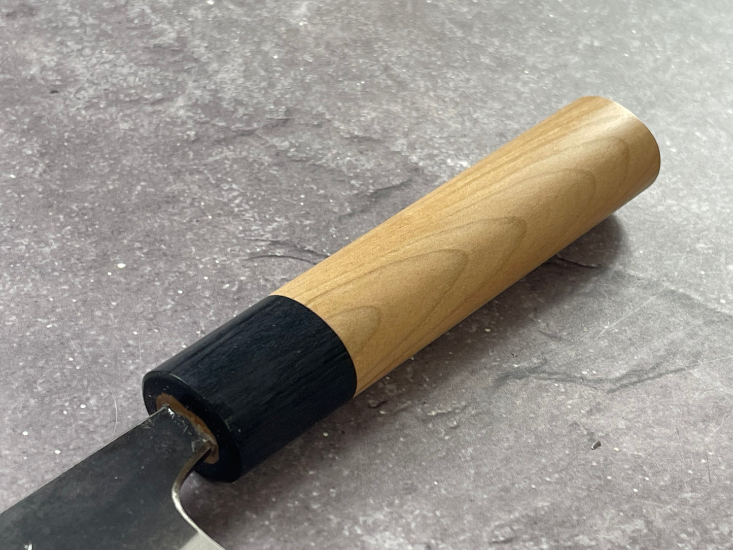 Muneishi Aogami SS Clad Nakiri 165 mm  Kurochi Finish Made in Japan
