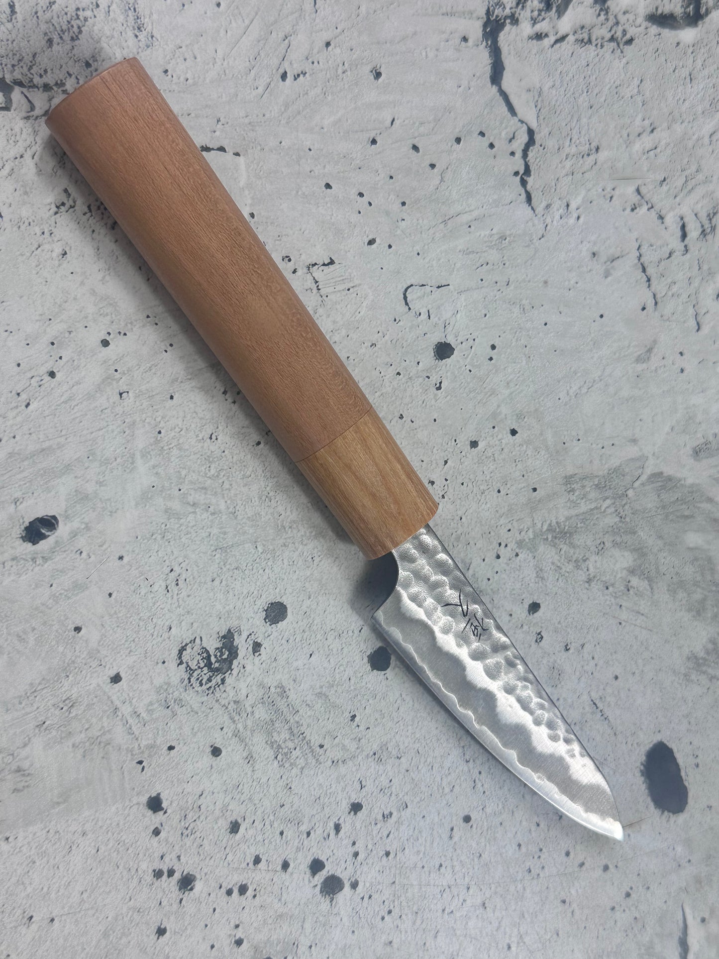 Tsunehisa Shiro White Steel & Stainless Clad Petty Knife 80mm - Made in Japan