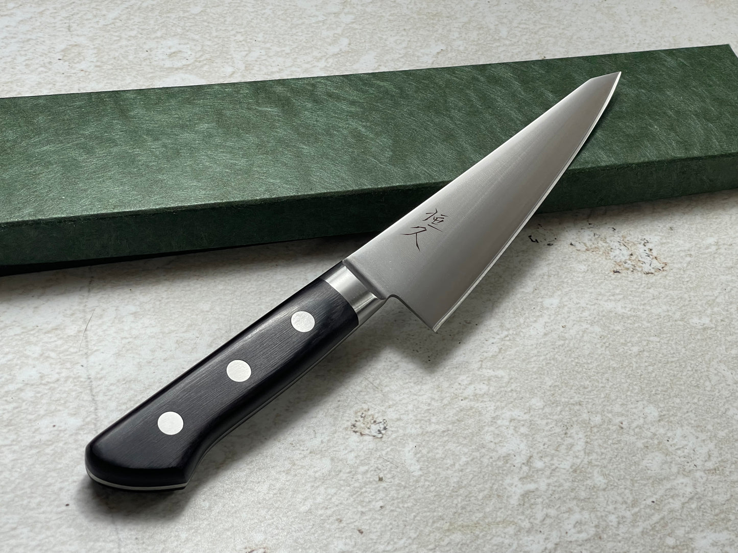 Tsunehisa AUS8 Honesuki Knife 150mm  Pakkawood Handle - Made in Japan 🇯🇵