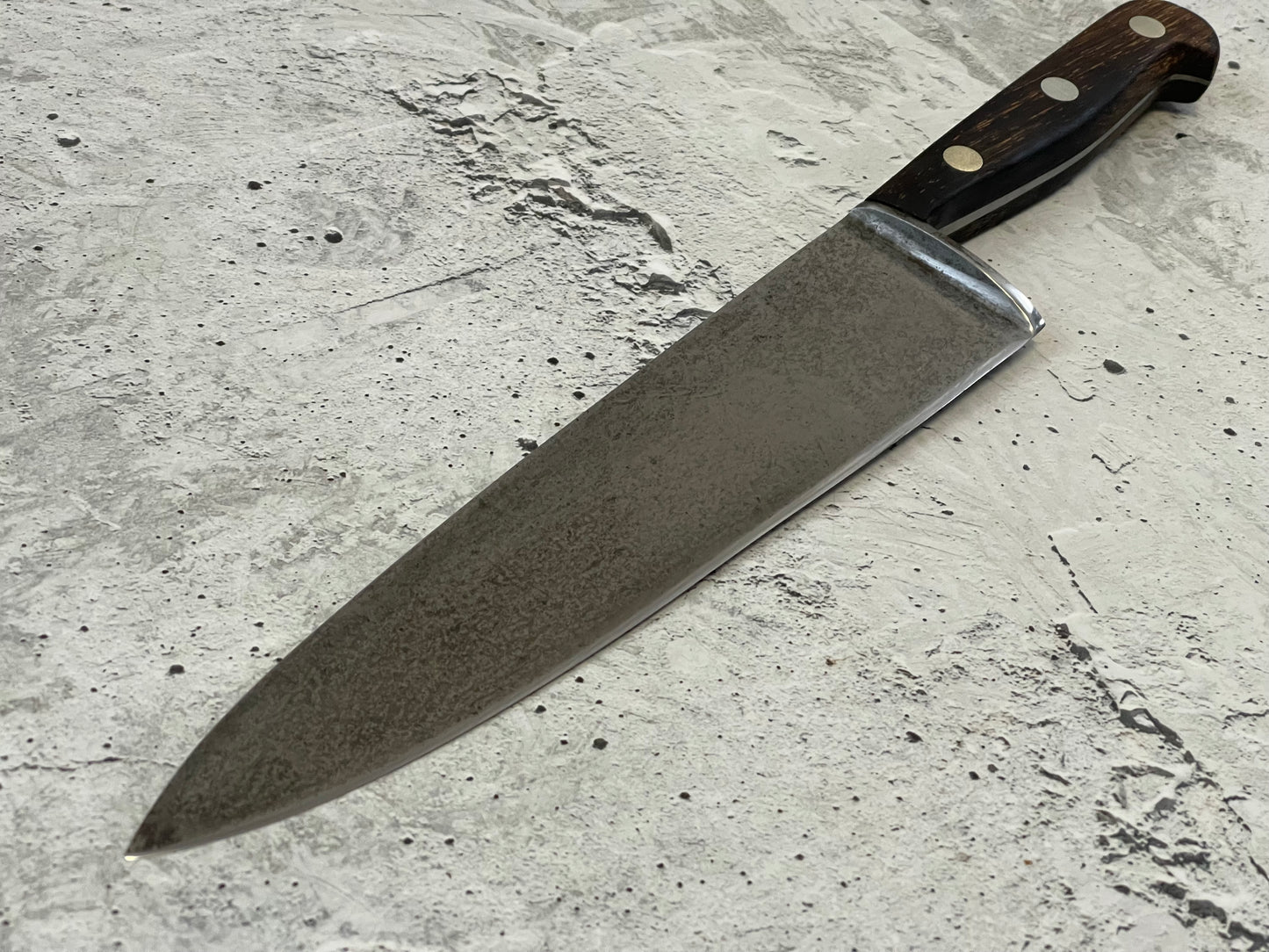 Vintage Dexter Chef Knife 240mm Carbon Steel Made in USA  🇺🇸 1484