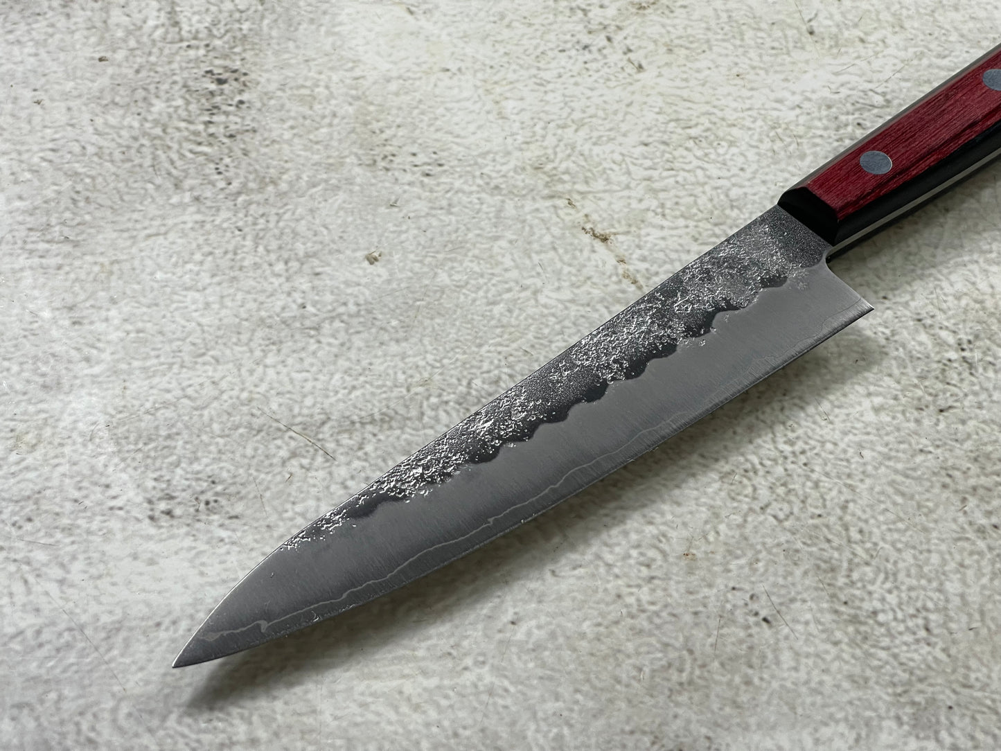 Tsunehisa G3 Nashiji Red Petty 135mm - Made in Japan 🇯🇵
