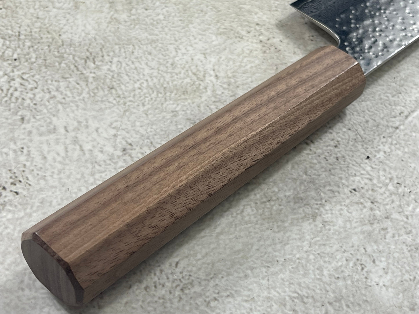Makoto Kurosaki Damascus Tsuchime Gyuto 210mm