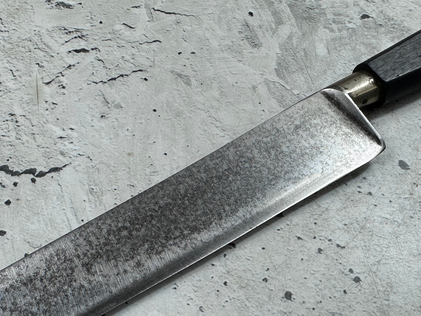 Vintage Sabatier Nogent Flexible Slicing Knife 200mm Carbon Steel 2180