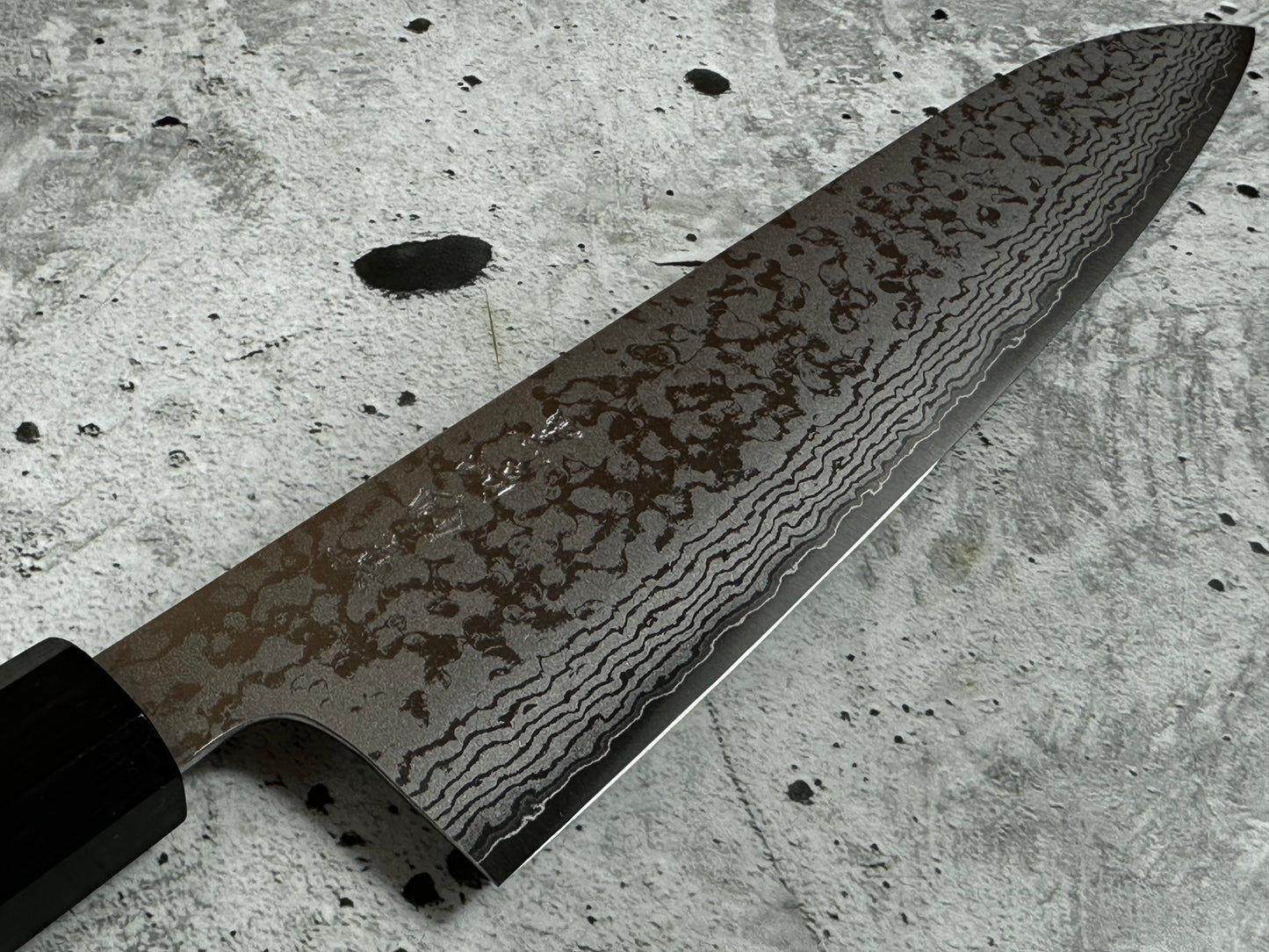 Makoto Kurosaki VG7 Damascus Gyuto Knife 210mm