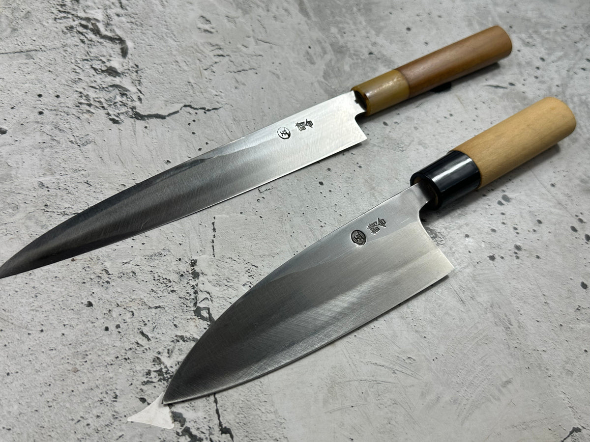 Vintage Marugo Yanagiba & Deba Knife Set 2342