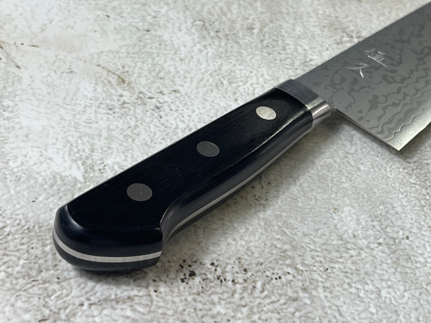 Tsunehisa VG-10 Damascus Santoku 170mm Oak Handle Made in Japan 🇯🇵