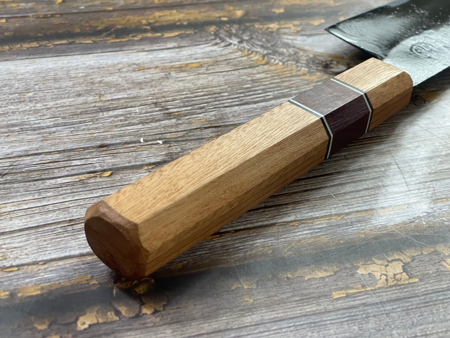 HG Blade Kiritsuke Knife 210mm Kurouchi Finish 1084 High Carbon Steel (2025)