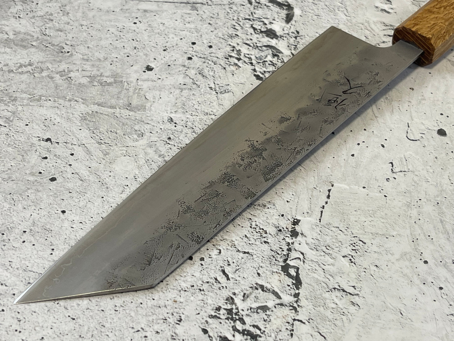 Tsunehisa SLD Washiji KOY Kiritsuke Knife 210mm - Made in Japan 🇯🇵 Oak Yaki Handle