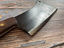Load image into Gallery viewer, Premium Vintage Butcher Cleaver Knife 200mm Carbon Steel