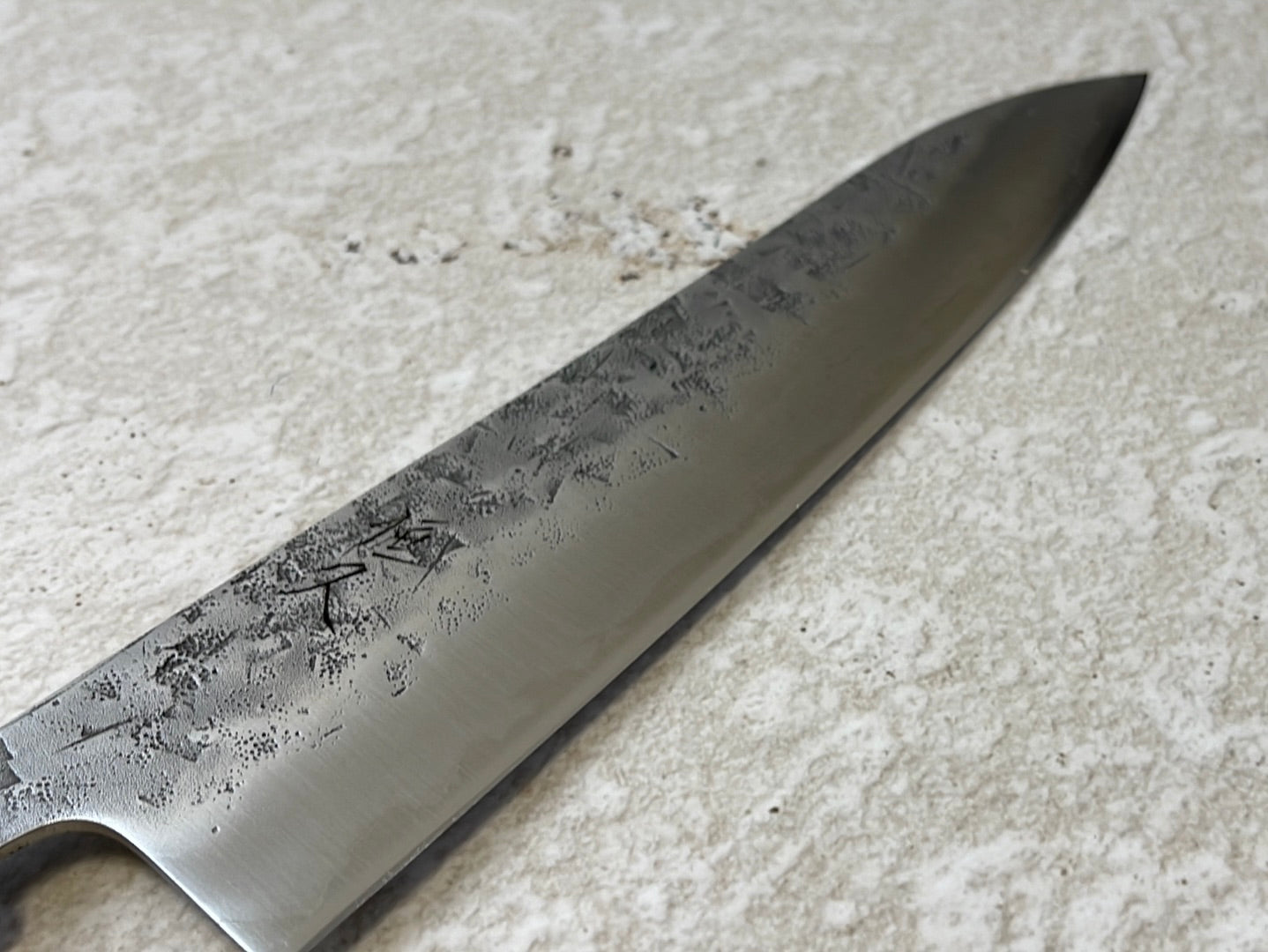 Tsunehisa SLD Washiji KOY Gyuto Knife 210mm - Made in Japan 🇯🇵 Oak Yaki Handle