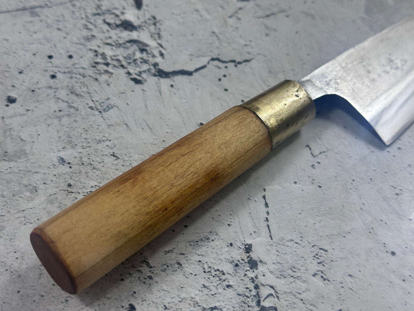Vintage Sakai Kokaji Takehiro Deba Knife 140mm Carbon Steel 2144