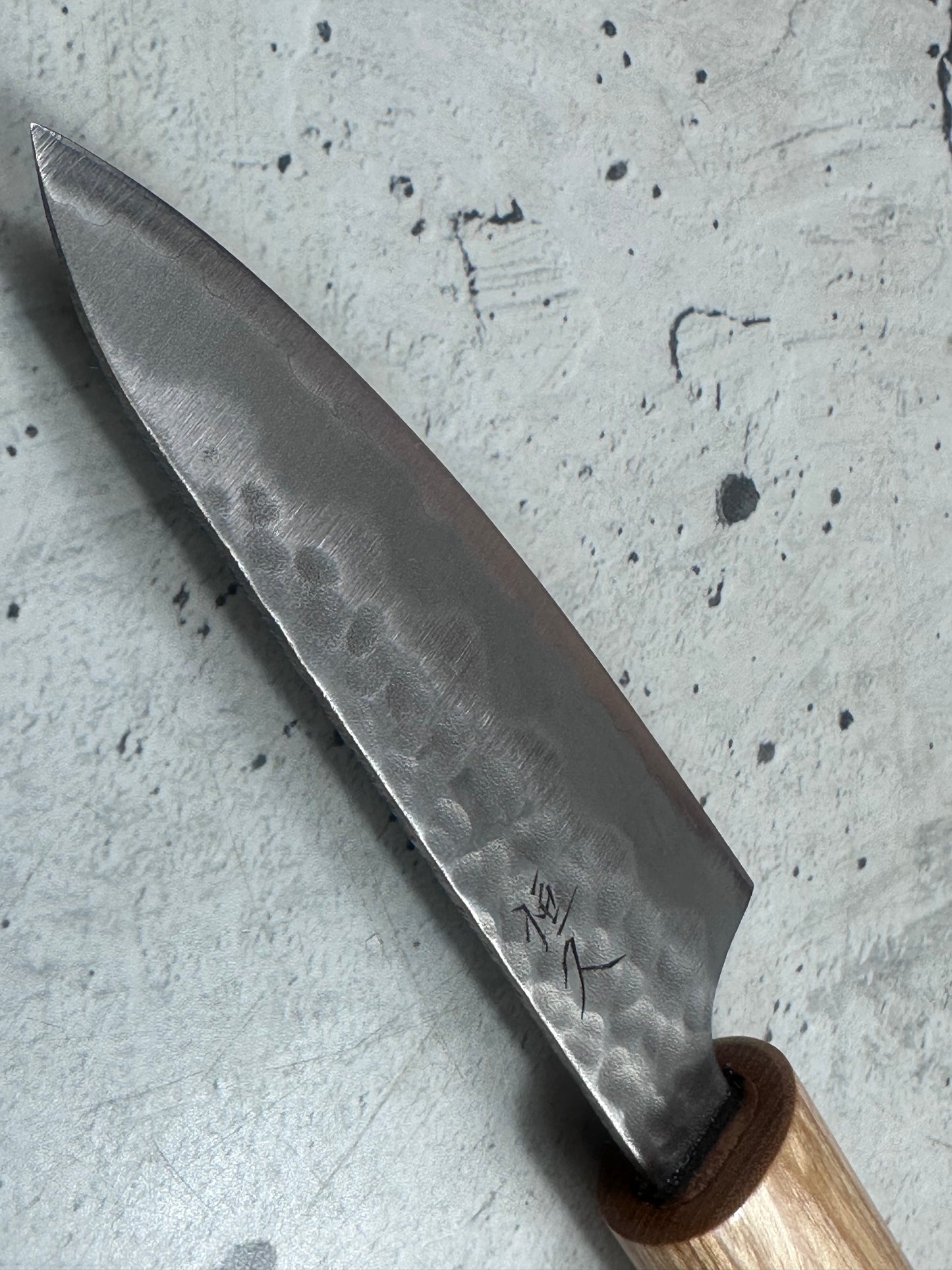 Tsunehisa Shiro White Steel & Stainless Clad Petty Knife 80mm - Made in Japan