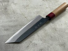 Load image into Gallery viewer, Muneishi Aogami 2 Iron Clad Kiritsuke 180mm Kurouchi Finish