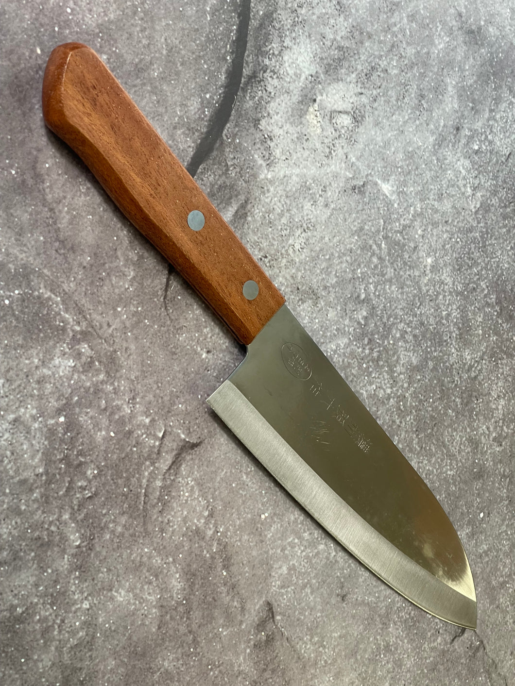 Vintage Japanese Santoku Knife 170mm Made in Japan 🇯🇵 1657