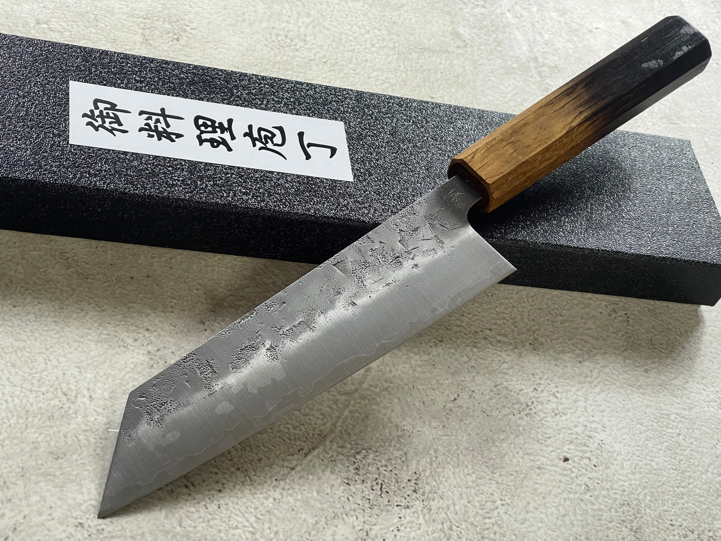 Tsunehisa SLD Washiji KOY Bunka Knife 170mm - Made in Japan 🇯🇵 Oak Yaki Handle