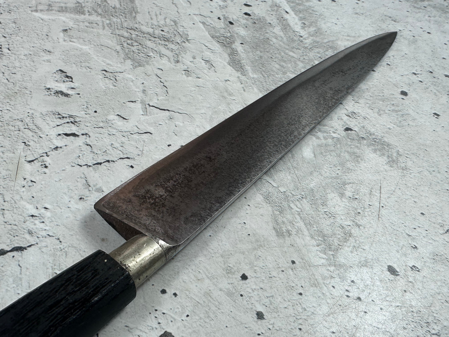 Vintage Sabatier Nogent Flexible Slicing Knife 200mm Carbon Steel 2187
