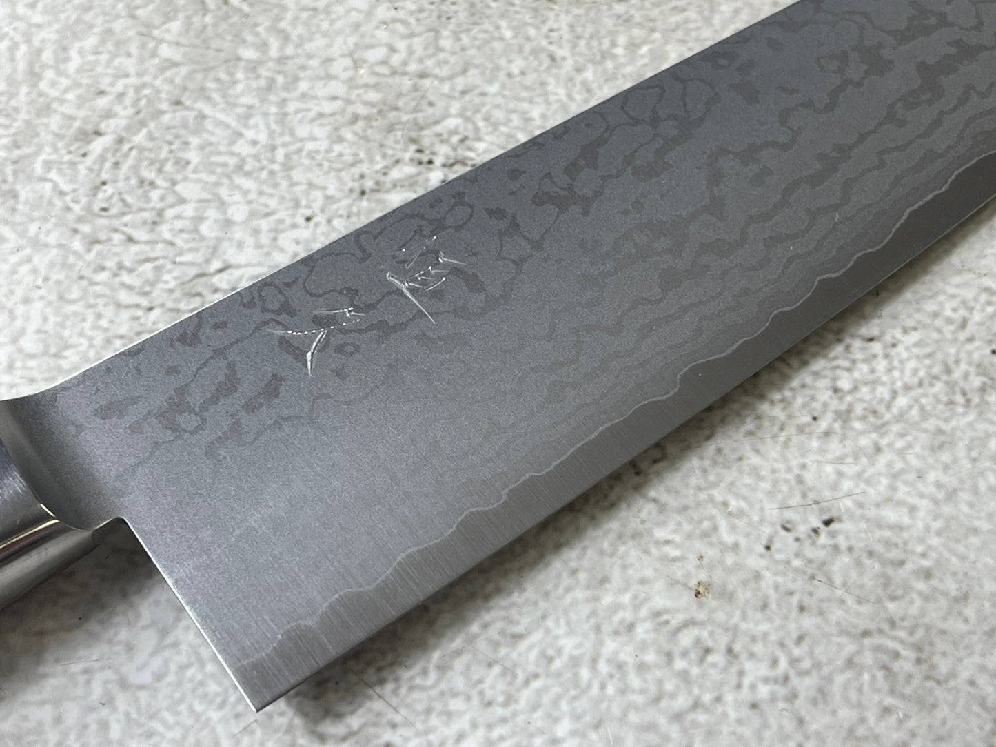 Tsunehisa VG-10 Damascus Santoku 170mm Oak Handle Made in Japan 🇯🇵