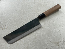 Load image into Gallery viewer, Zakuri Aokami Steel Kuro Nakiri Knife 165mm - Made in Tosa 🇯🇵 Japan