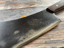 Load image into Gallery viewer, Premium Vintage Butcher Cleaver Knife 200mm Carbon Steel
