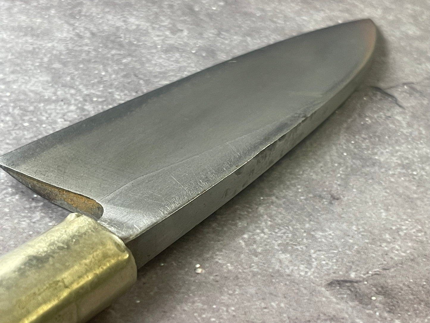 Vintage Japanese Deba Knife 170mm Made in Japan 🇯🇵 Carbon Steel 1751