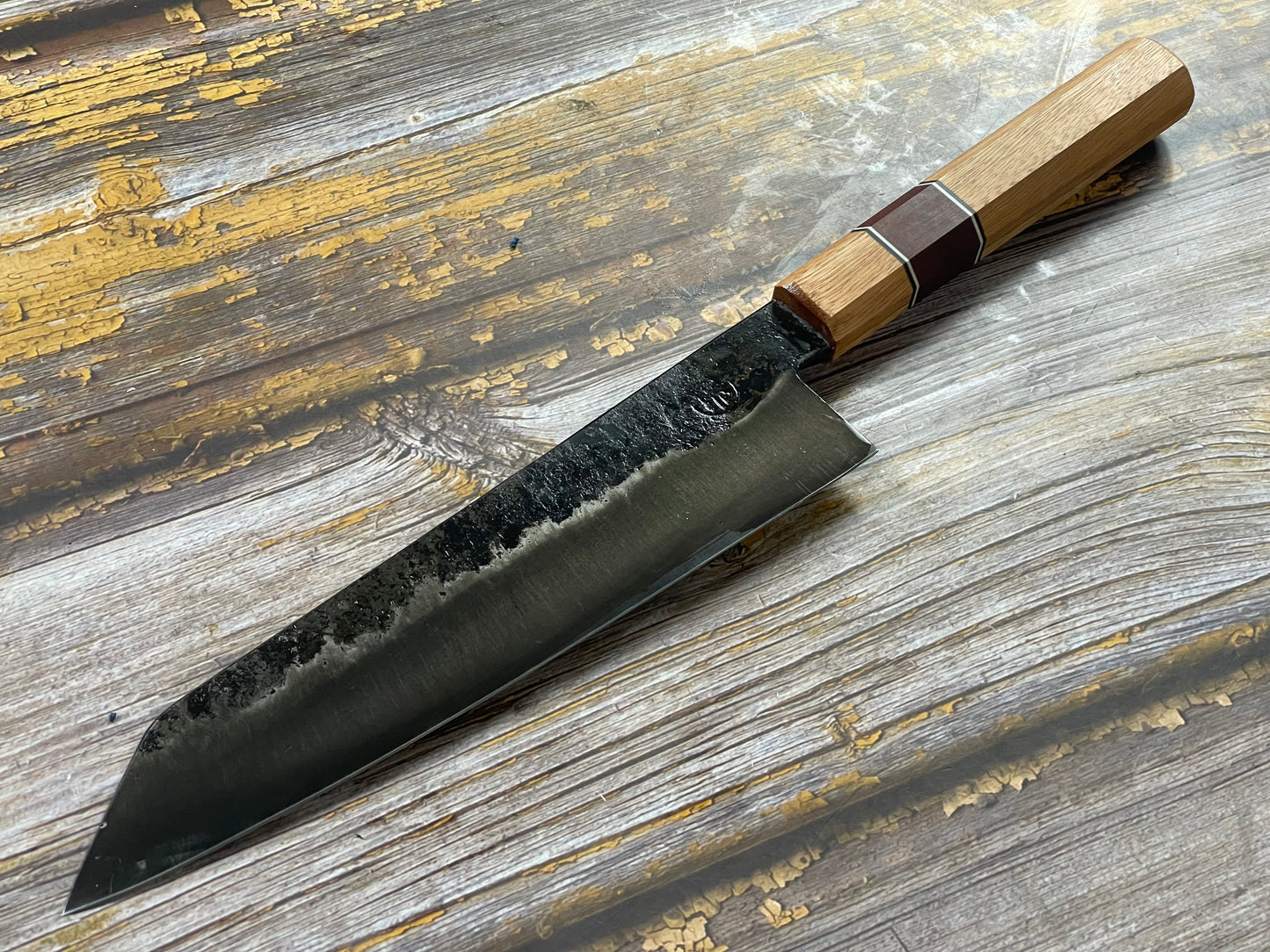 HG Blade Kiritsuke Knife 210mm Kurouchi Finish 1084 High Carbon Steel (2025)
