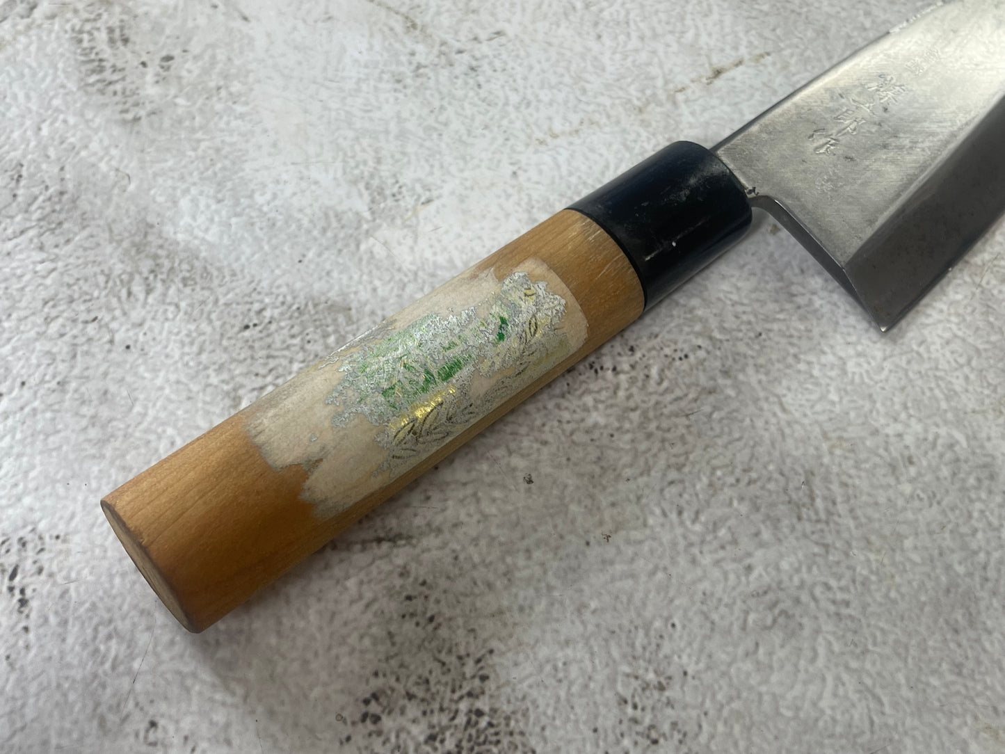 Vintage Japanese Deba Knife Set 3x Carbon Steel Made in Japan 🇯🇵 1904