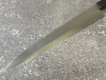 Load image into Gallery viewer, Vintage Japanese Yanagiba Knife 230mm Made in Japan 🇯🇵 Carbon Steel 1306