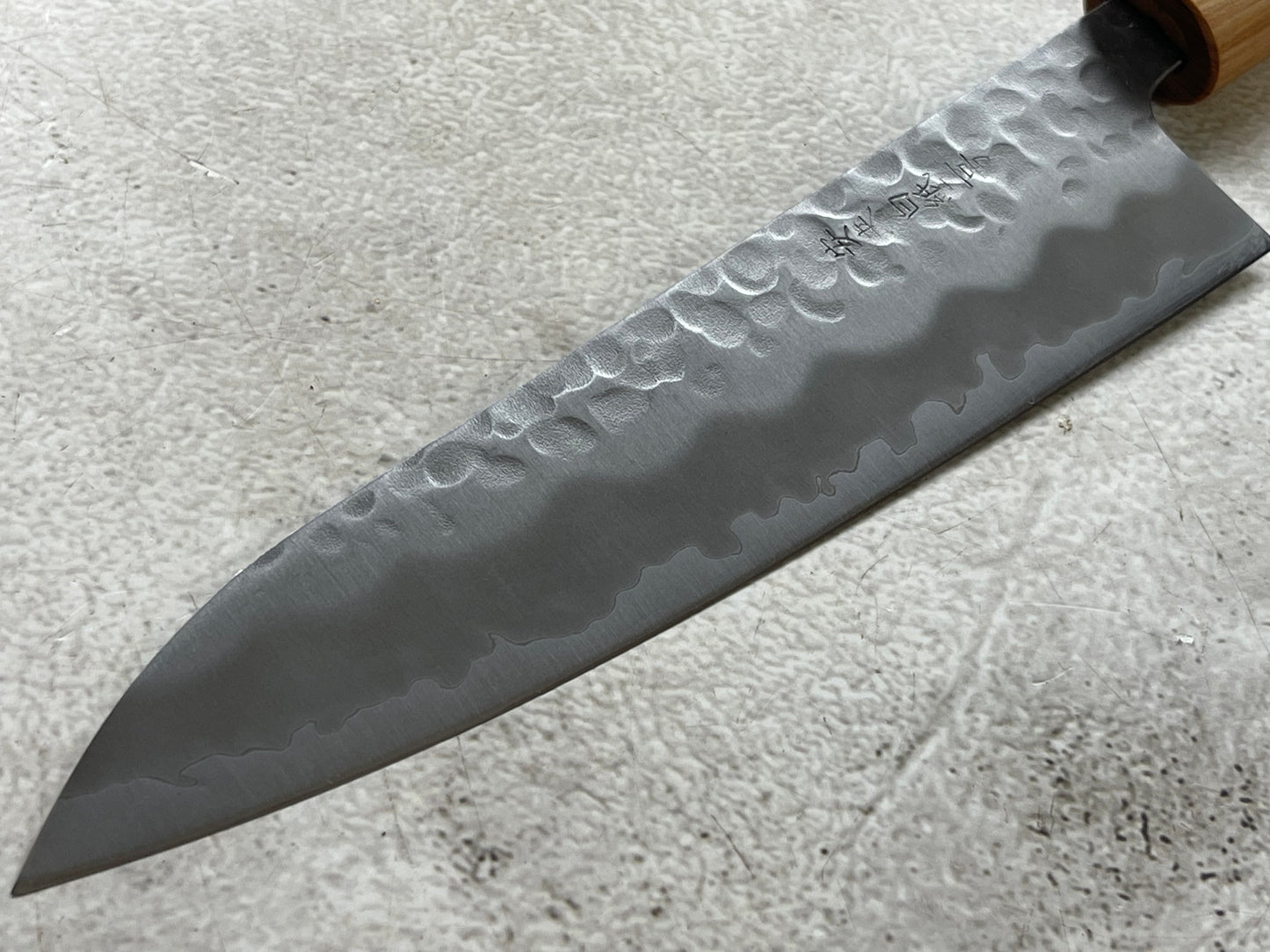Tsunehisa Shiro White Steel & Stainless Clad Gyuto Knife 180mm Made in Japan 🇯🇵