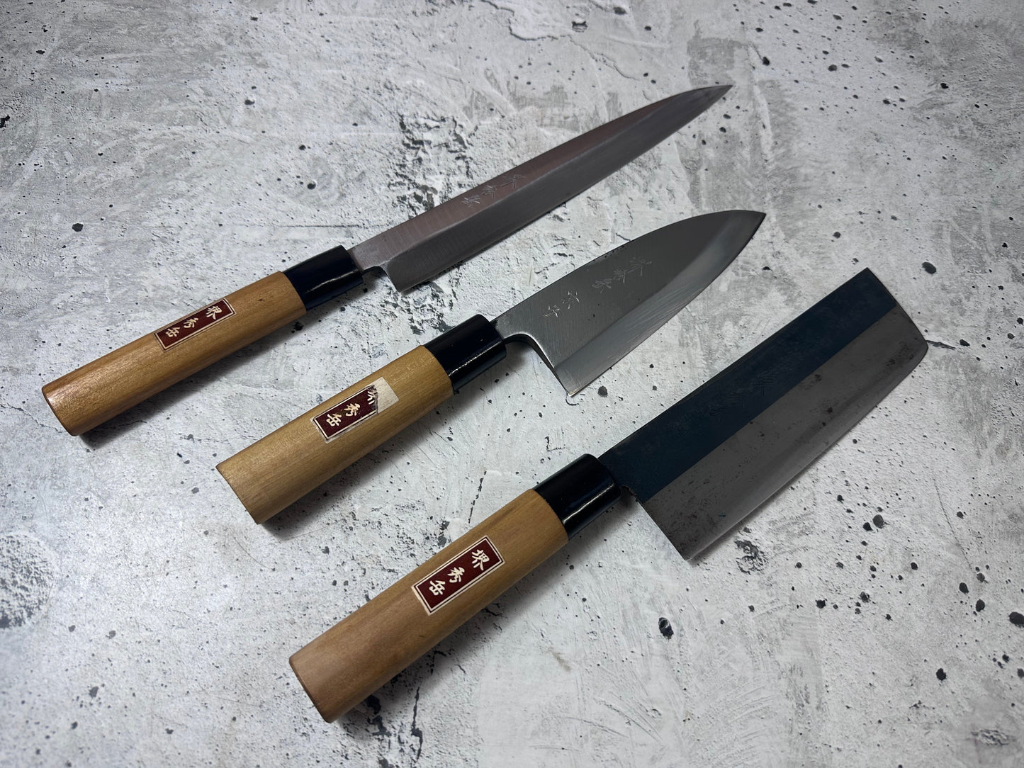 Vintage Sakai Hidegaku Starter Sashimi Set 3 Pcs 2131